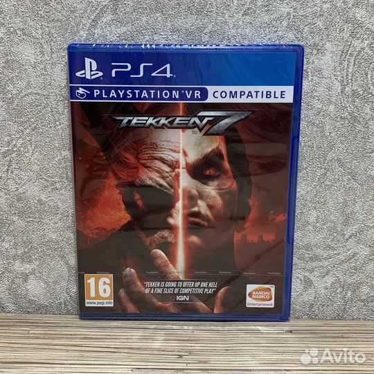 Новый/Tekken 7 (1-2Игрока) на PS4/PS5