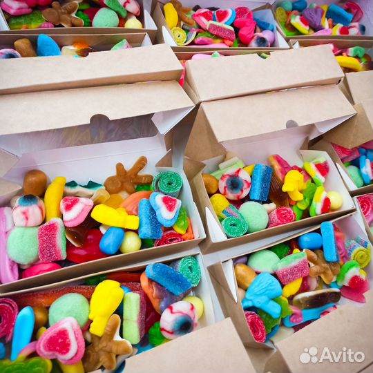 Кислый острый сладкий и лакричный мармелад