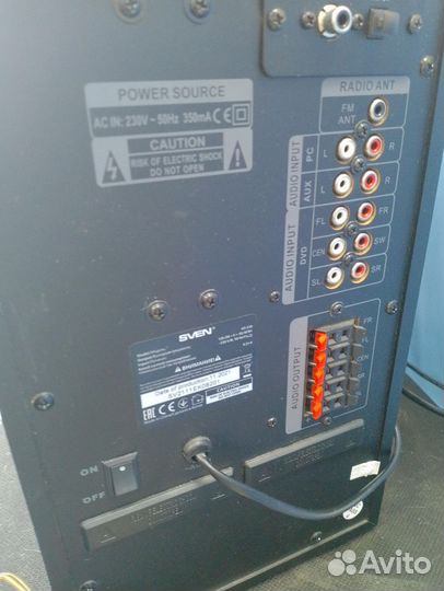 Акустика Sven Ht-210 5.1