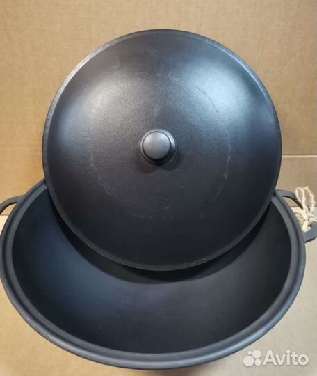 Казан чугунный 12 литров Майстерня. Кастрюля