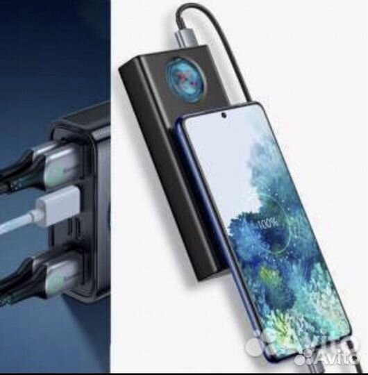 Baseus power bank 65w повербанк новый