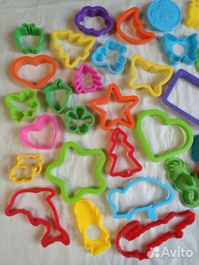 Формочки для лепки Play doh. Набор из 20 шт