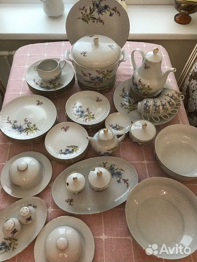 Сервиз jlmenau/henneberg porzellan По предметно