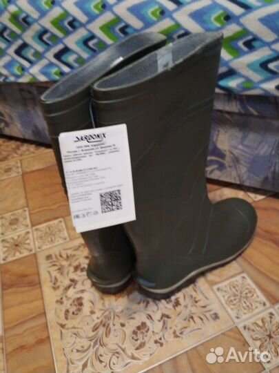 Сапоги резиновые мужские 42 размер