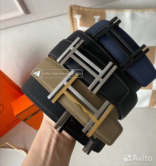 Ремень Hermes carre