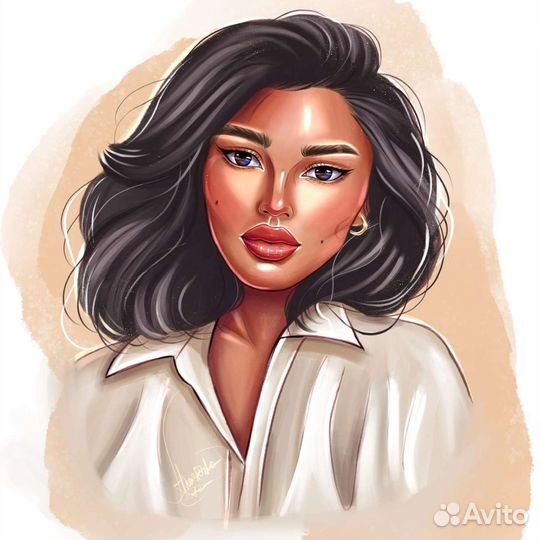 Digital портреты по фото