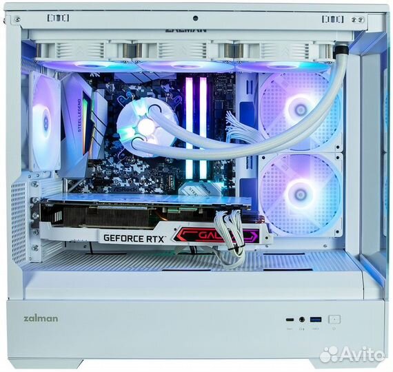 Корпус Zalman P30 White