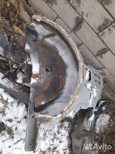 Левая внутринея часть заднег крыла рав 4 40 кузове