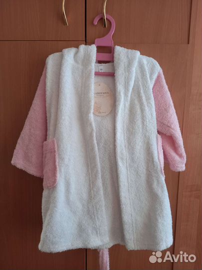 Халат банный детский новый