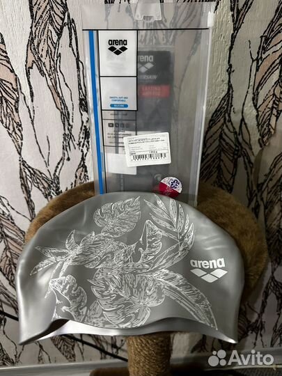 Arena шапочка силиконовая