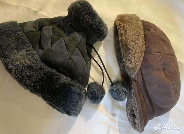 Детские меховые зимние шапки