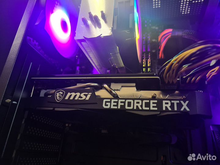 Игровой компьютер R5 5600, MSI RTX 3070 8GB