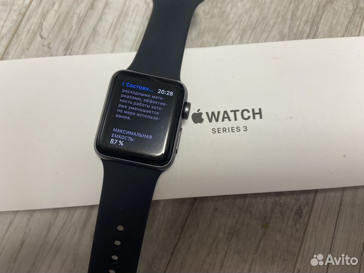 Часы apple watch 3 38 mm