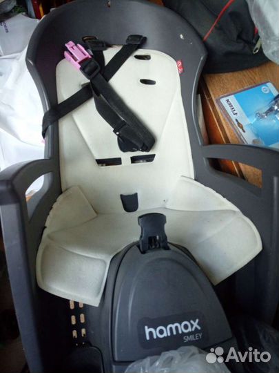 Велокресло hamax smiley