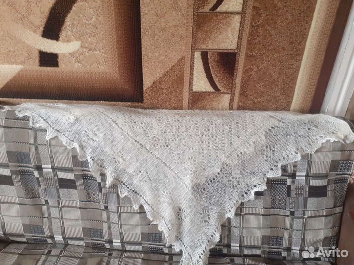 Пуховый платок - паутинка