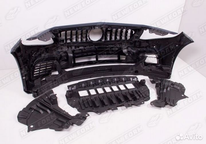 Обвес 63 AMG черный Mercedes S class Coupe