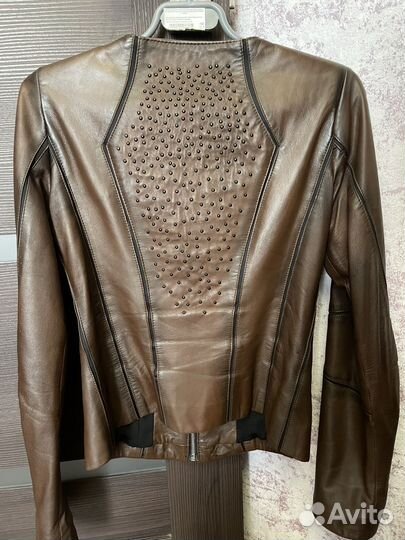 Куртка кожаная женская