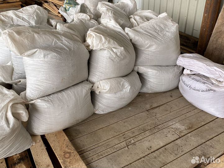 Песок отсев в мешках