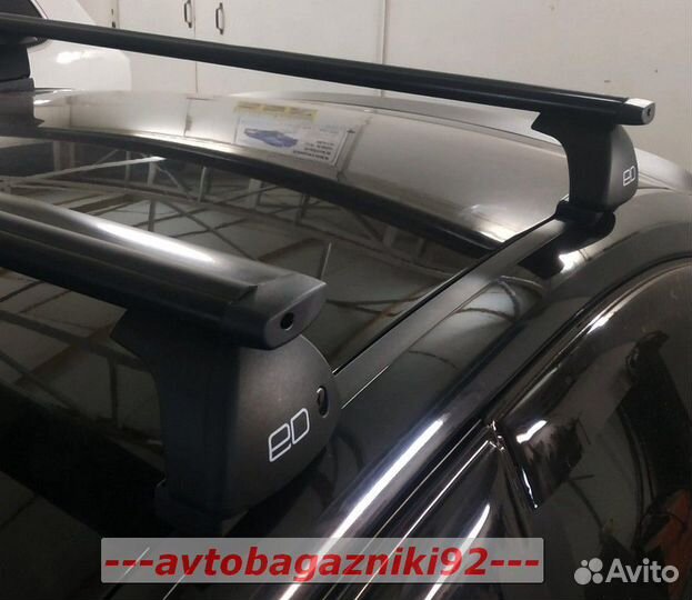 Багажник на крышу Hyundai Solaris hatch Евродетал