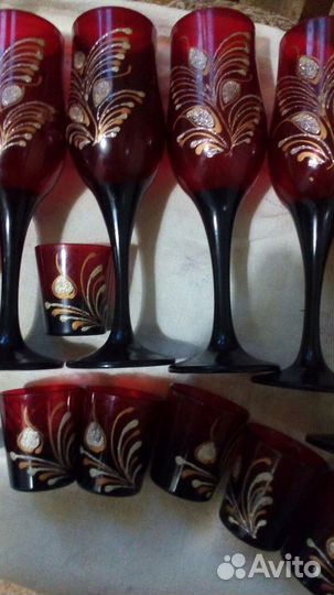 Набор фужеров И стопок СССР