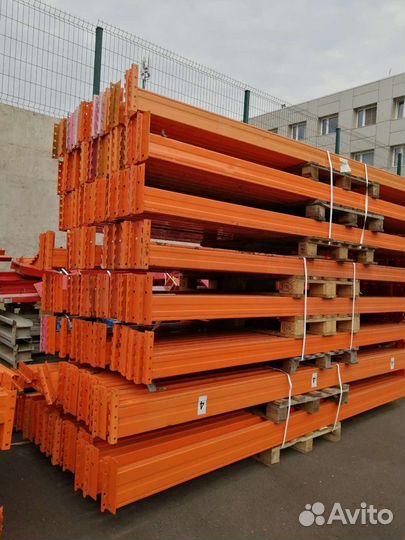 Стелажи для склада, палетные, фронтальные