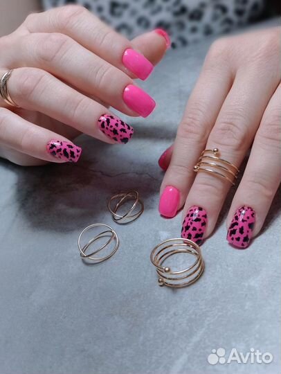 Маникюр, покрытие гель-лак, наращивание