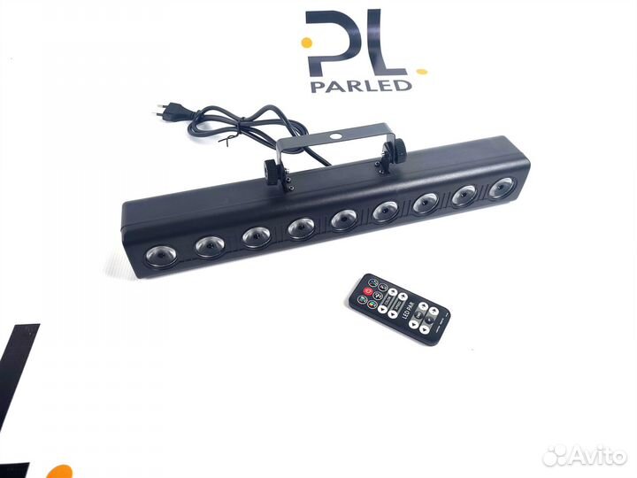 Led 9*12w rgbw линейный прожектор с пультом