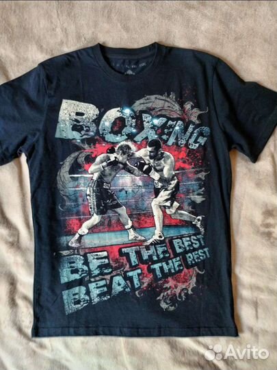 Футболка мужская 46 (S) новая черная