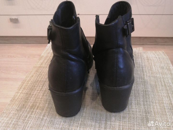 Ботинки 38 натуральная кожа Италия