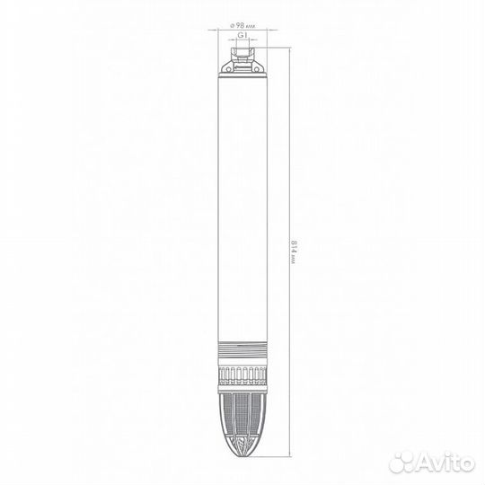 Скважинный насос Джилекс Водомет 55/75