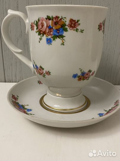 Бокал - гигант Дулево фарфор