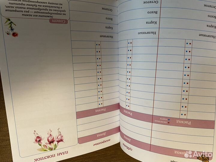 Умный блокнот.Мои доходы и расходы