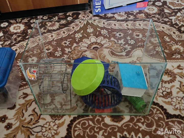 Аквариум и переноска для грызунов