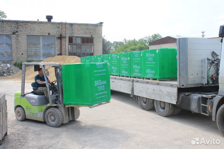 Газосиликатные блоки 625*250*200