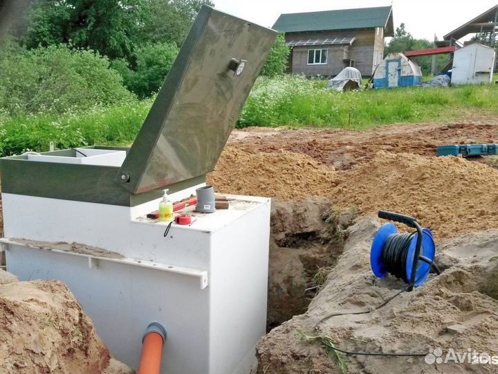 Септик Альта 3 с переливом