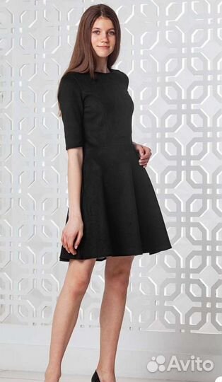 Замшевое платье для девочки