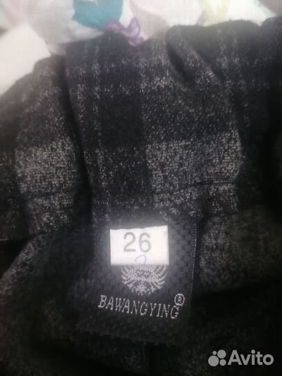 Брюки для девочки 26 разм, теплые