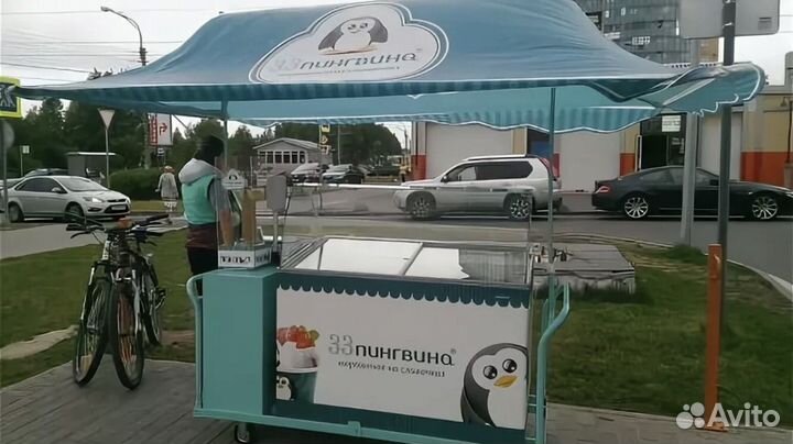 Продавец кассир мороженого