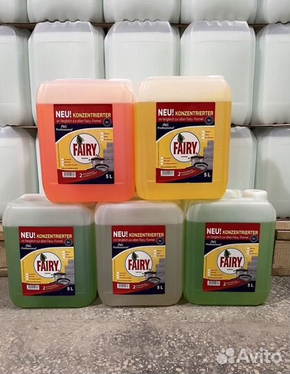Средство для мытья посуды Fairy (Фейри) 5 л