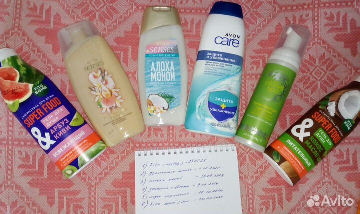 Набор гелей для душа