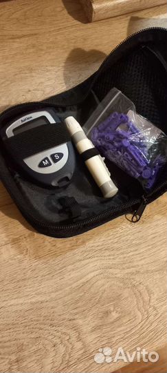 Глюкометр акку чек + тест полоски