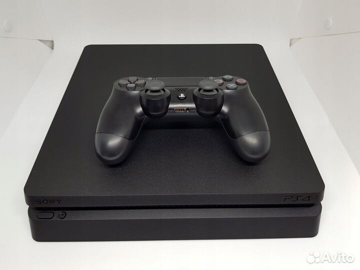Sony PS4 Slim, 1 tb. + игры + обмен