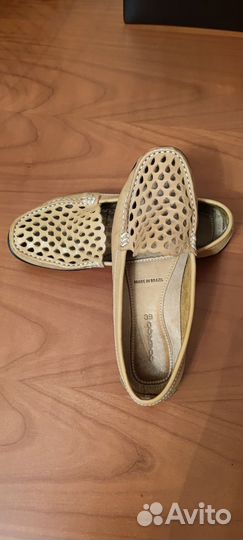 Мокасины женские 38 размер натуральная кожа