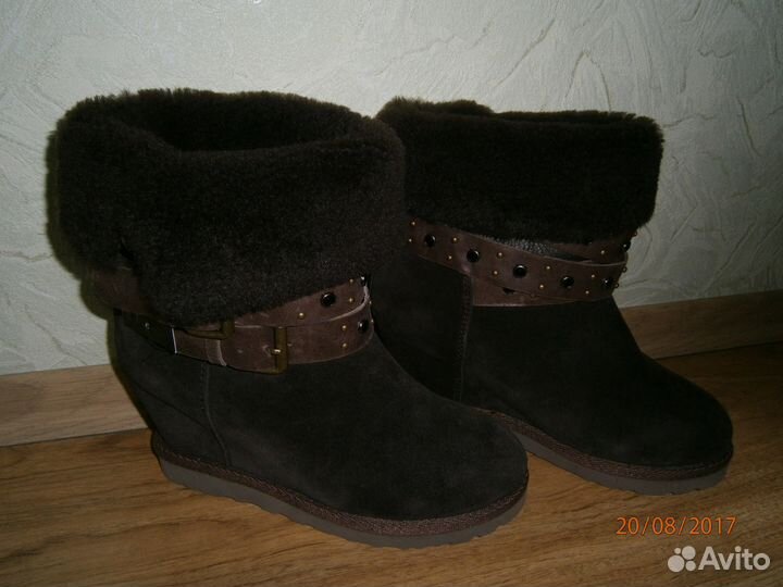 Замечательные полусапожки овчина и угги nadasa