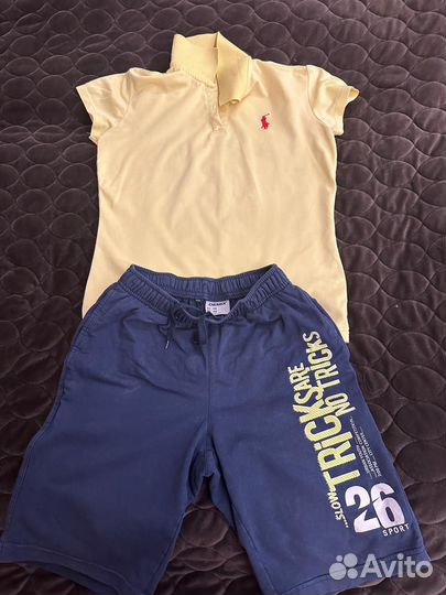 Шорты Demix и поло р 40-42