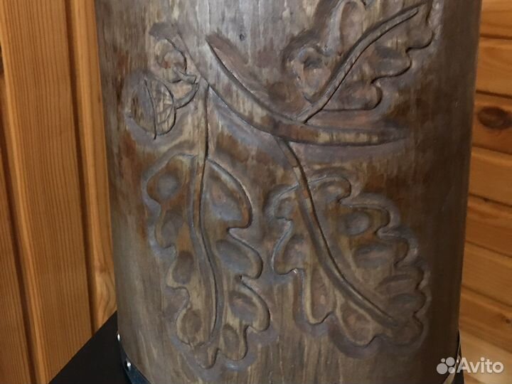 Ведро деревянное