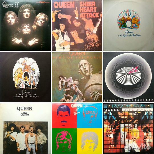 Виниловые пластинки. Зарубежный рок ч.1