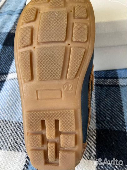 Мокасины детские размер 22