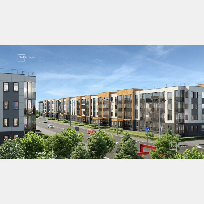 1-к. квартира, 36 м², 3/4 эт.