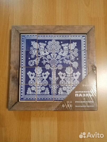 Томик новый пазл Вологодское кружево